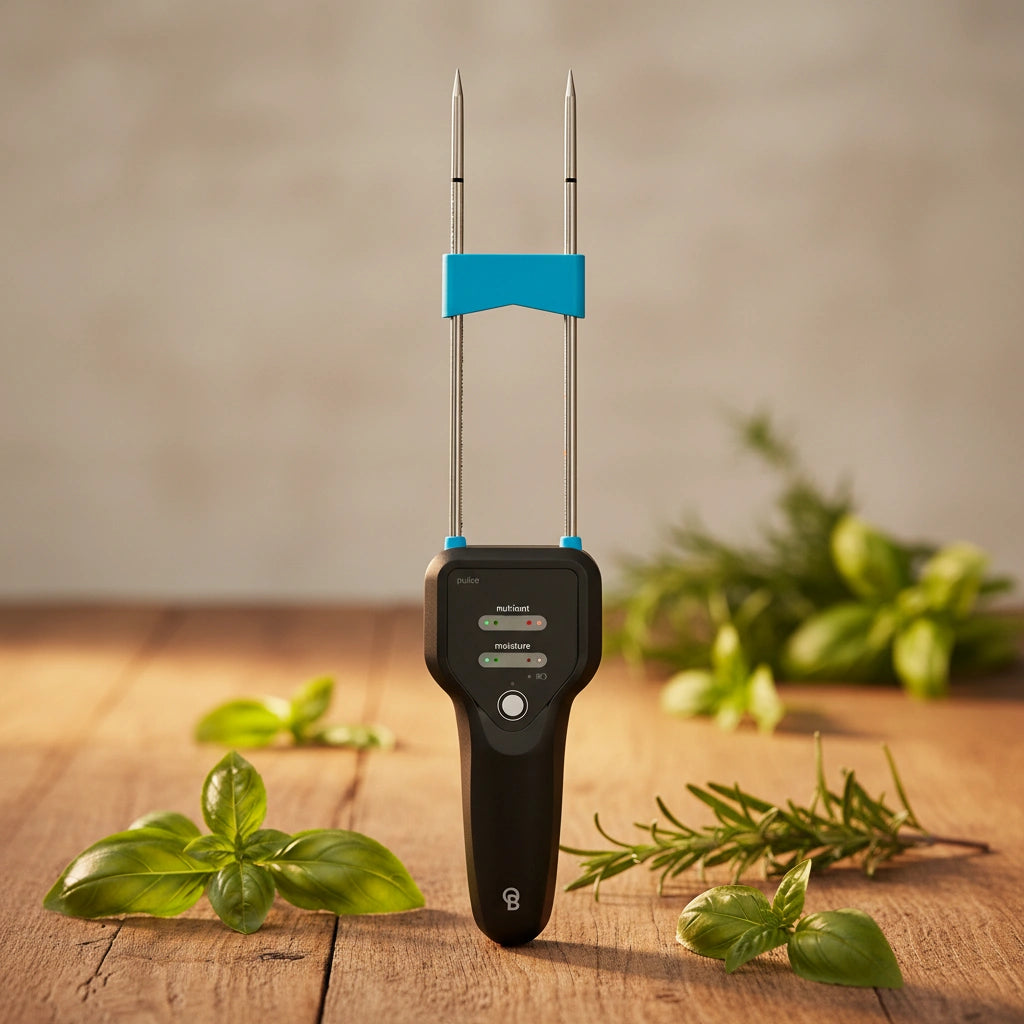 Bluelab Pulse Meter – Soil EC, Moisture & Temperature Sensor with Bluetooth App