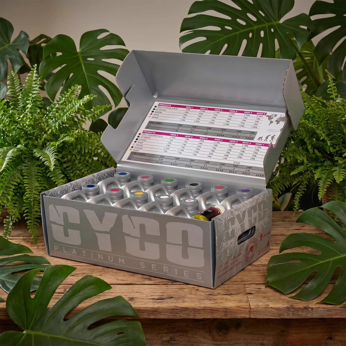 Cyco Platinum Pro Kit | XL 100ml Included | Complete Hydroponic Nutrient Kit