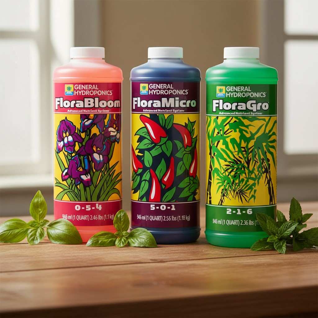 GH Flora Series 3-Part Kit (3×1L)