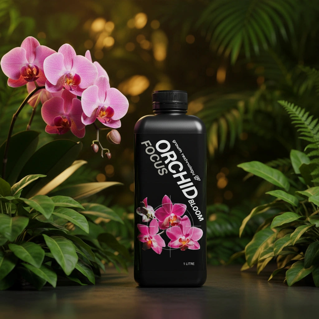 Growth Technology Orchid Focus Bloom – Urea-Free Liquid Orchid Fertiliser