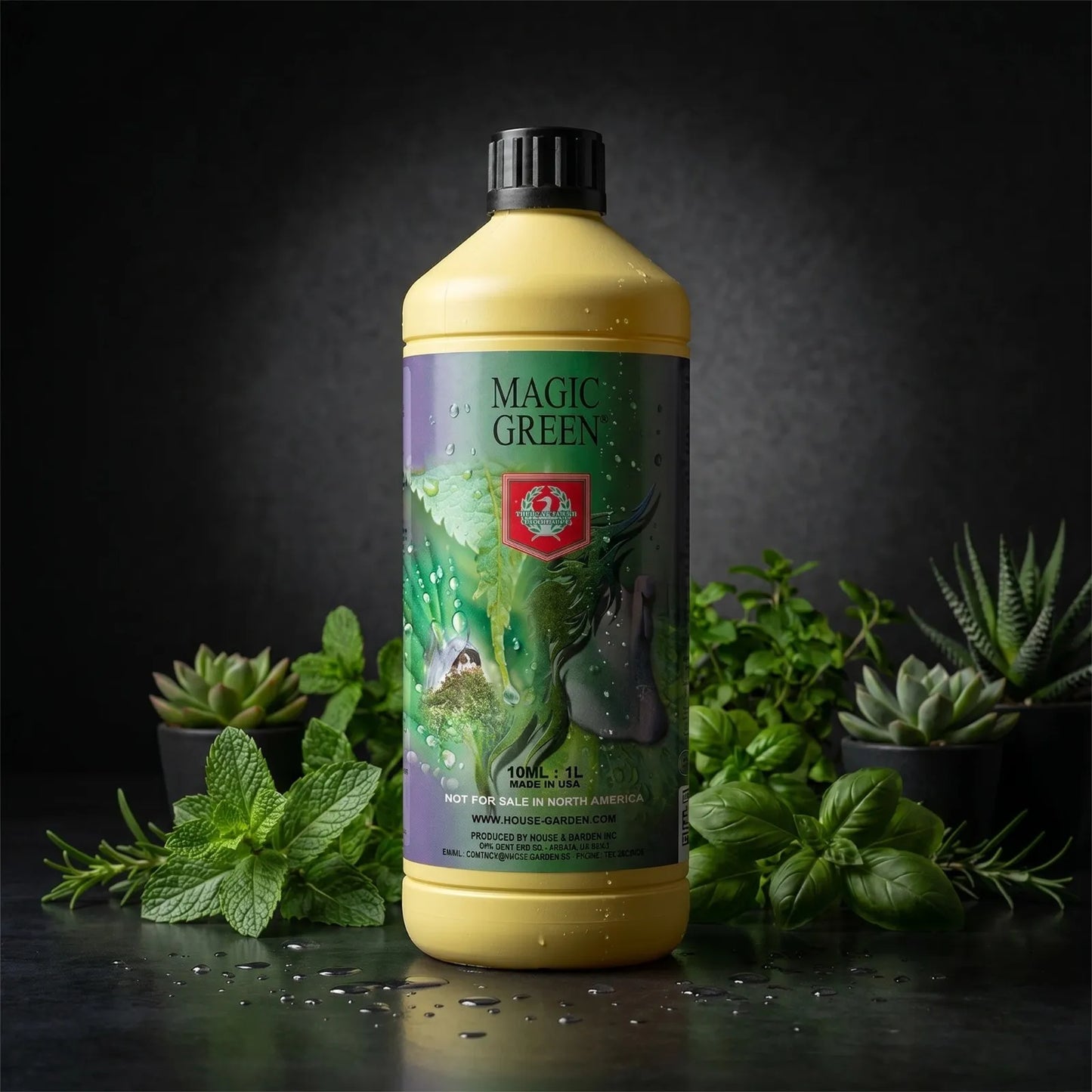 House & Garden Magic Green | Foliar Spray for Cuttings, Seedlings and Mother Plants | 500ml and 1L