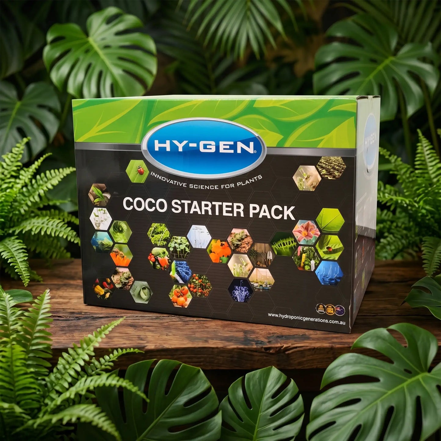 HY-GEN Single Part Coco Starter Kit | Complete Coco Peat Grow Kit
