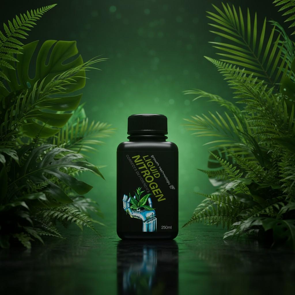 GT Liquid Nitrogen | Nitrogen Deficiency Corrector for Plants & Hydroponics | 250ml, 1L, 5L
