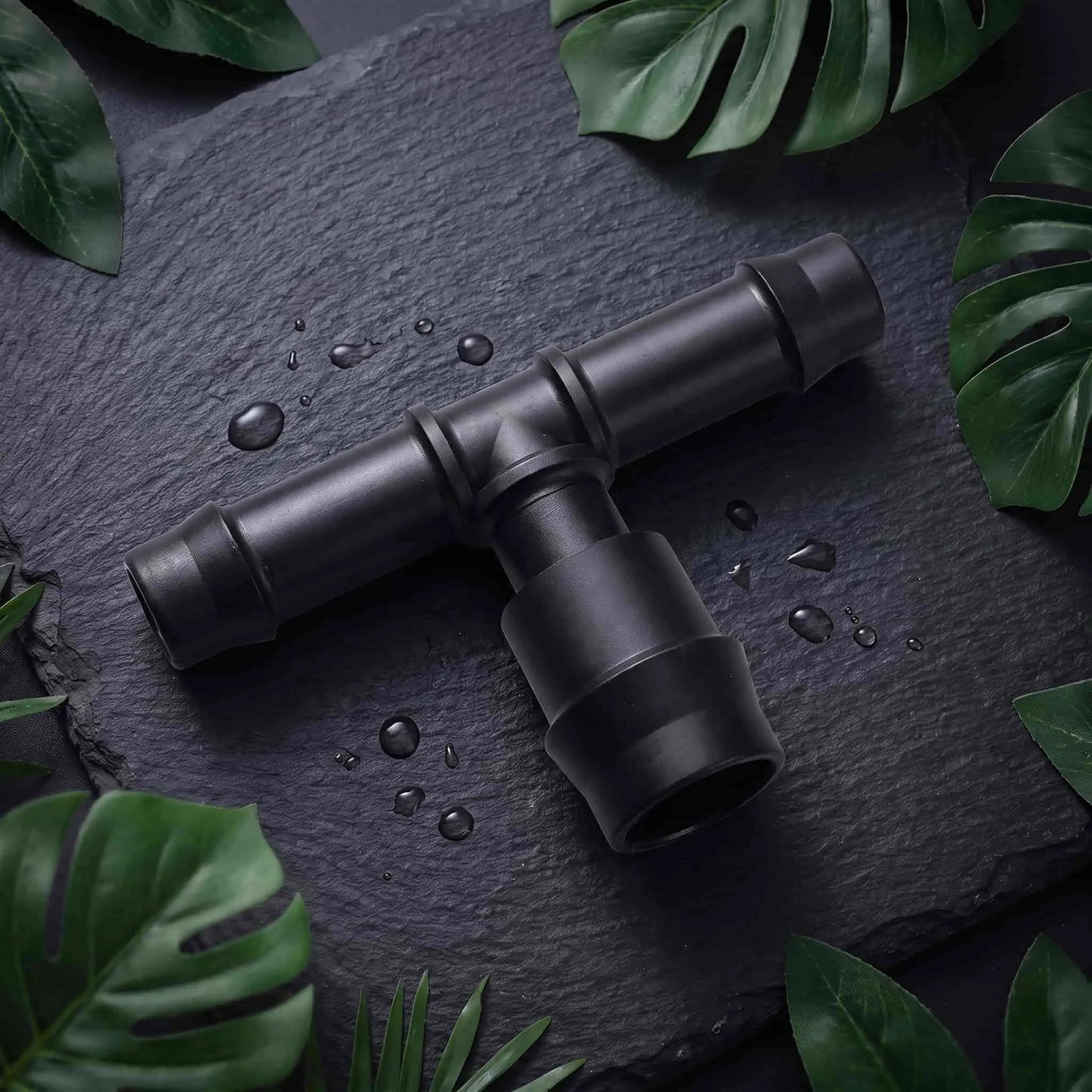 Increasing Barbed Tee | 13mm x 13mm x 19mm | Irrigation Flow Splitter Fitting