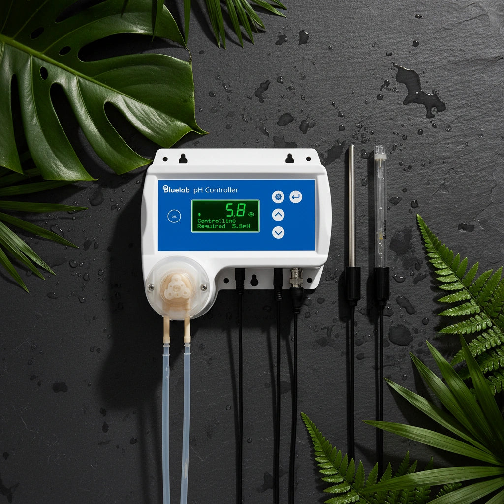 Bluelab pH Controller Wi-Fi | Auto-Dose pH Up & Down with Built-In Pump