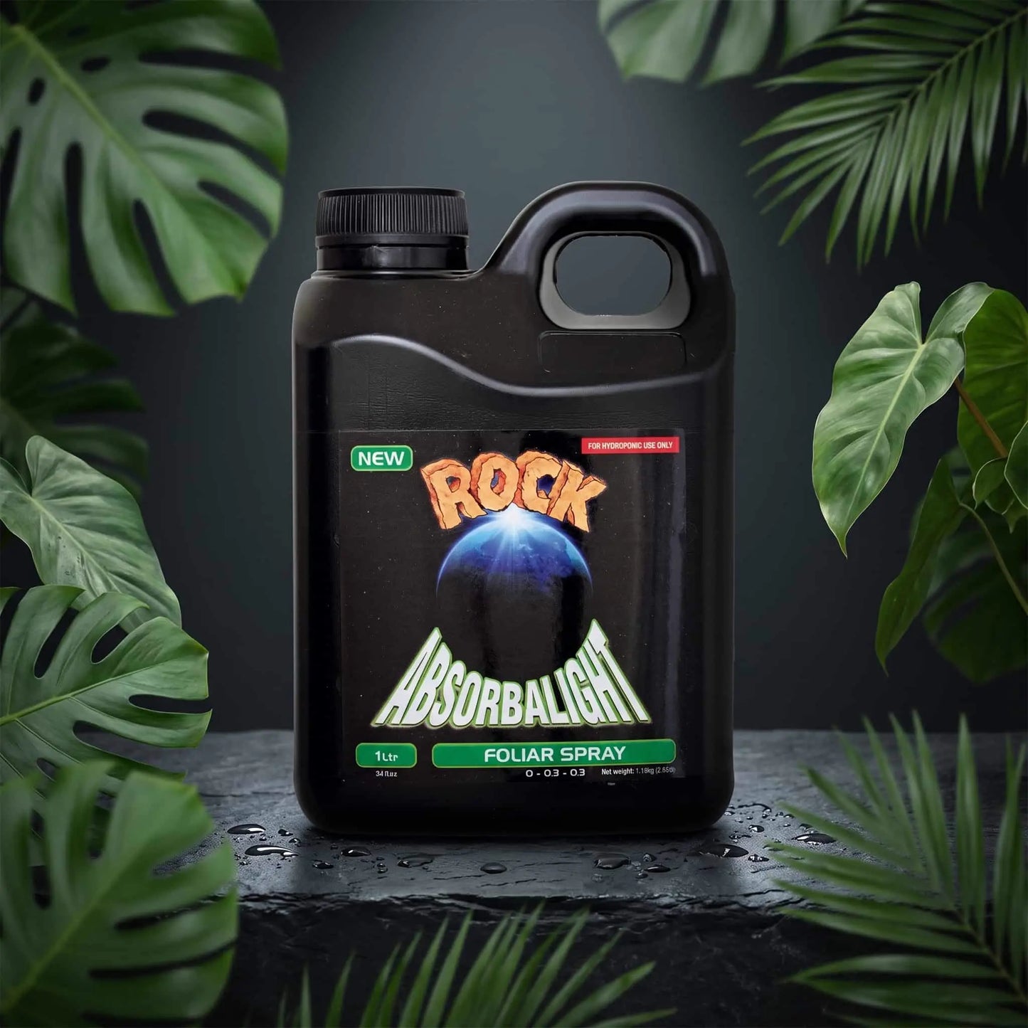 Rock Nutrients Absorbalight | 1L | Light Absorption Booster for Plants