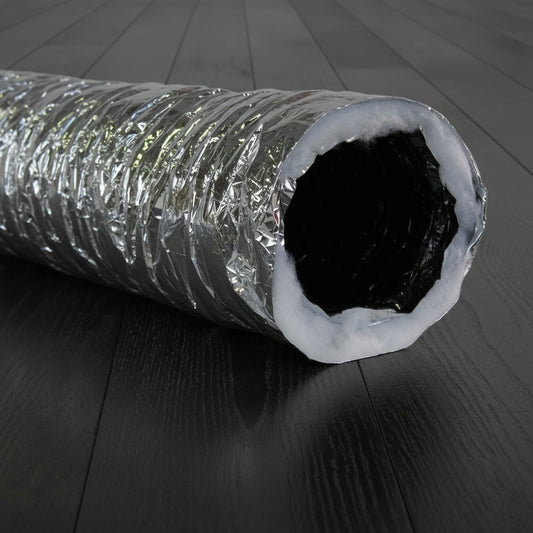 Acoustic Double Thick Polyester Insulated Ducting | 100mm – 355mm x 5m