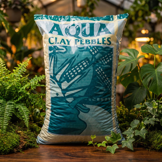 CANNA Aqua Expanded Clay Pebbles | 45 Litre Bag | Hydroponic Growing Medium