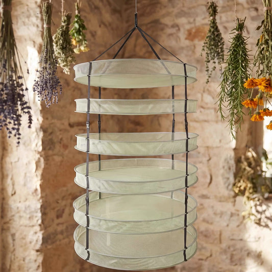 Sea Hawk Dry Net | Small 75cm, Large 90cm | 6 Layer Pop-Up Drying Rack