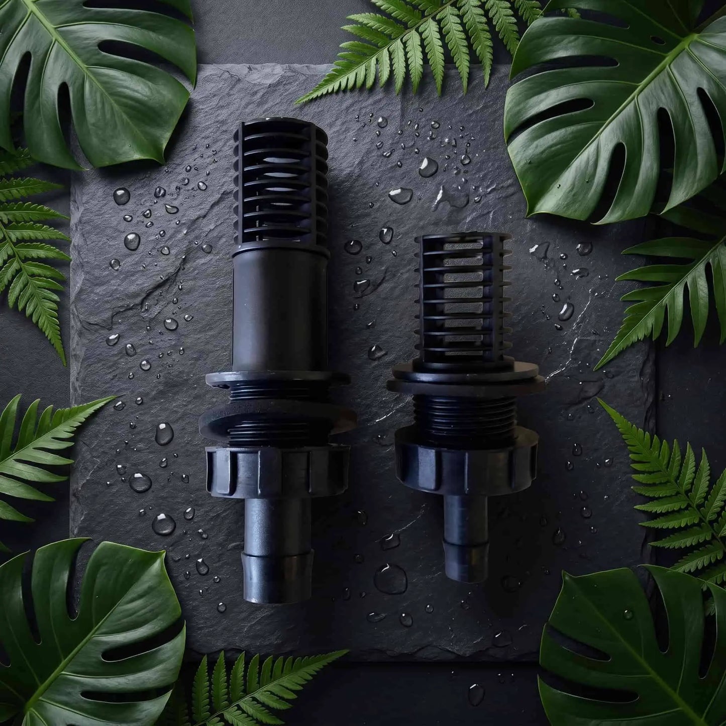 Flood and Drain Fitting Pack | Short 13mm + Tall 19mm | Ebb and Flow Essentials