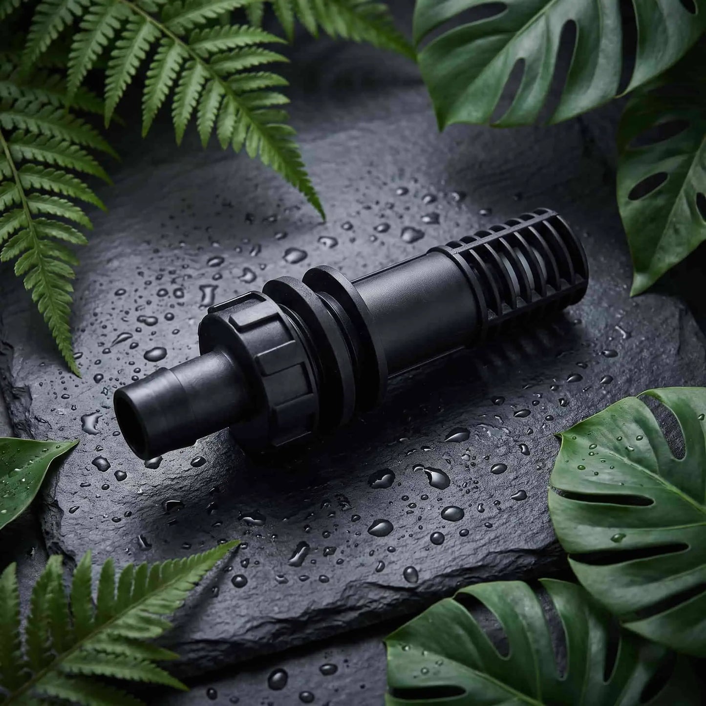 Flood & Drain Overflow Fitting Set Tall | 19mm Outlet | Ebb & Flow Tray Safety Overflow