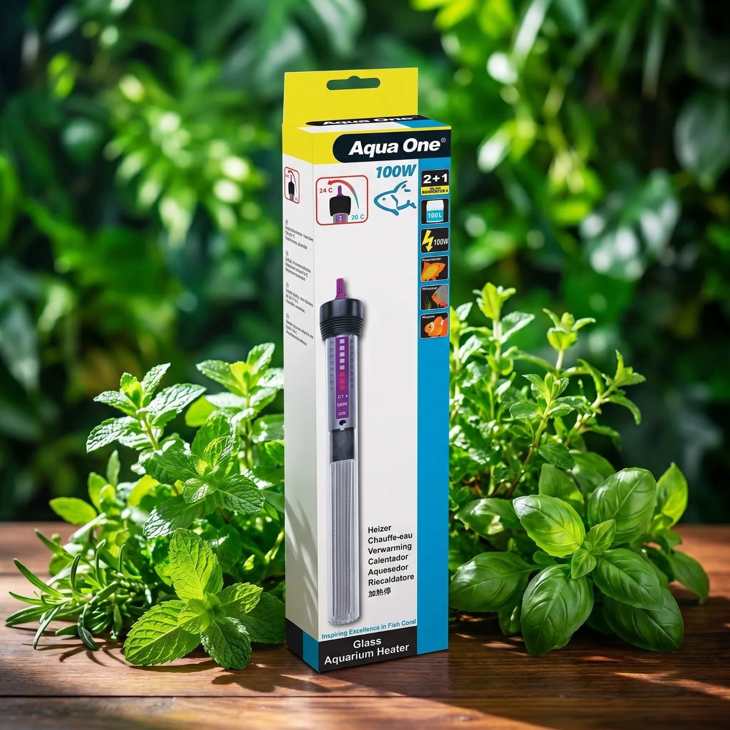 Aqua One Glass Heater | 55W, 100W, 200W and 300W