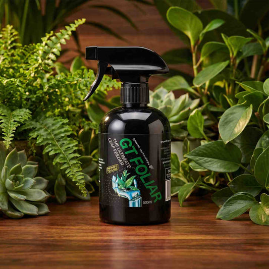 GT Foliar Spray | Ready-to-Use Foliar Feed with Trigger Sprayer | 500ml & 5.5L