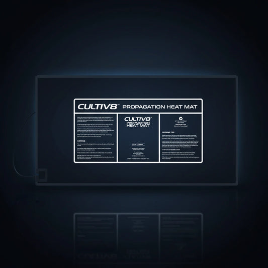 Cultiv8 Flexible Propagation Heat Mat | 18W, 25W & 35W | Seedling & Clone Heat Mat | C-Tick Certified