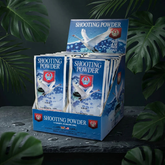 House & Garden Shooting Powder | PK Bloom Booster for Up to 20% More Yield | 1 to 140 Pack