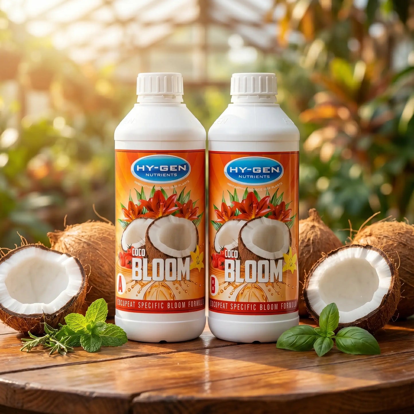 HY-GEN CocoBoom Formula A & B | 2x1L, 2x5L, 2x20L | Coco Flowering Nutrient