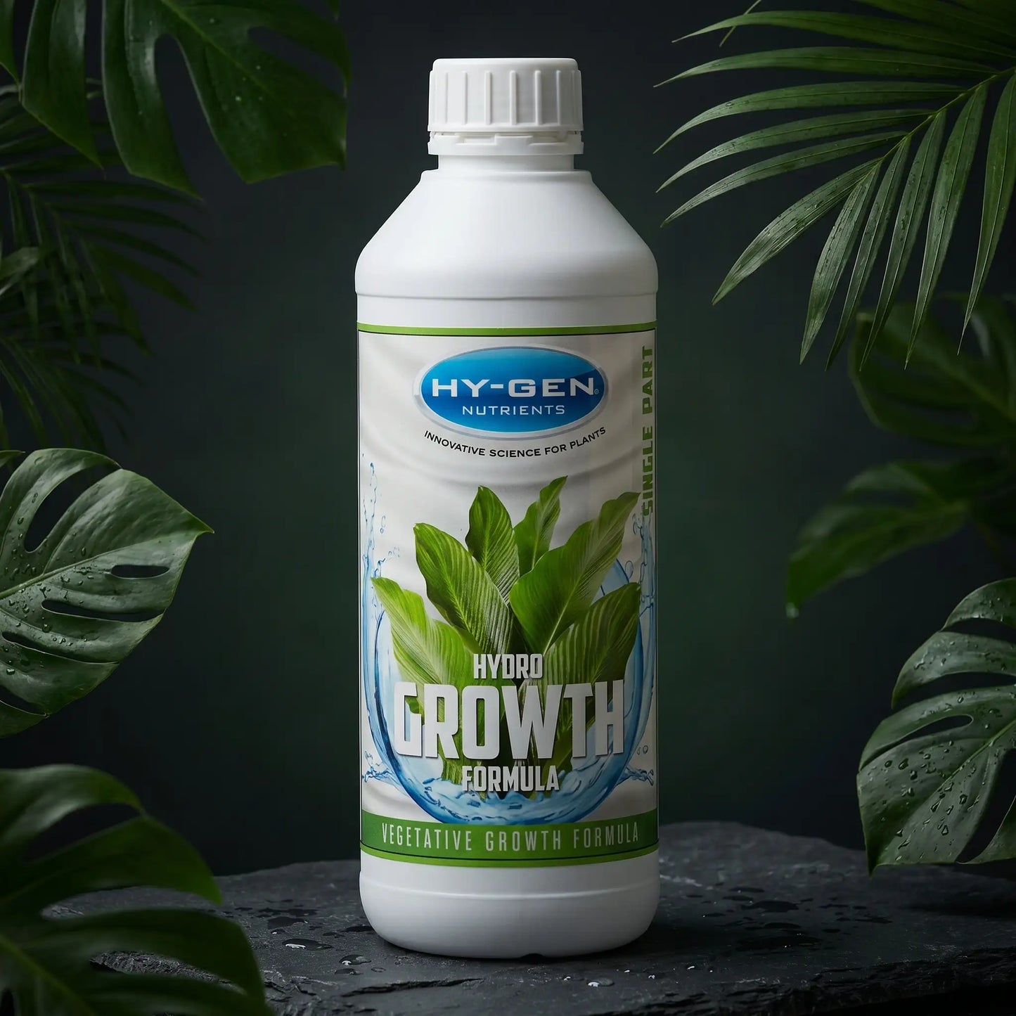 HY-GEN Hydro Growth | 1L & 5L | Single Part Vegetative Nutrient for Hydroponics