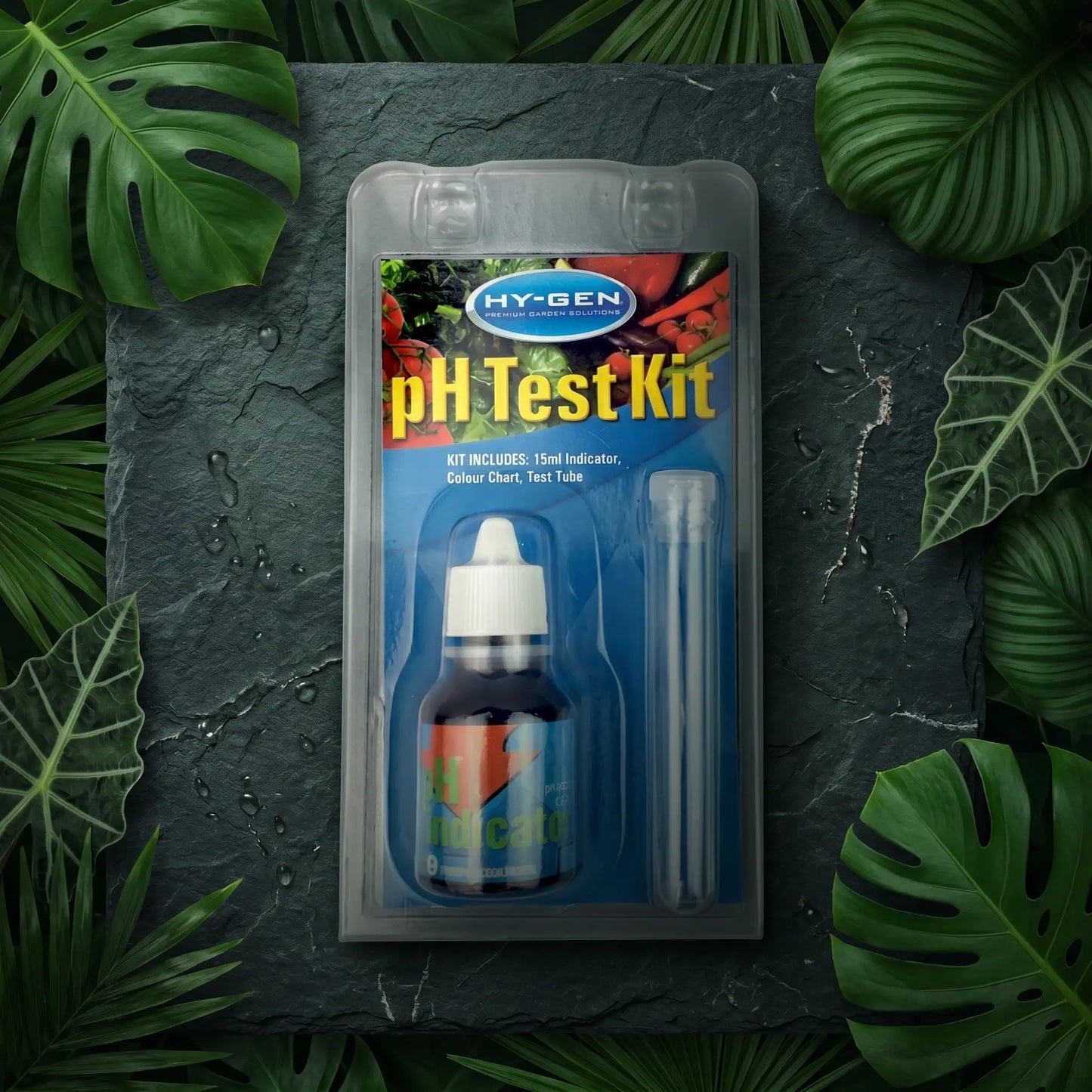 HY-GEN pH Liquid Dropper Test Kit | Fast and Accurate pH Testing for Hydroponics