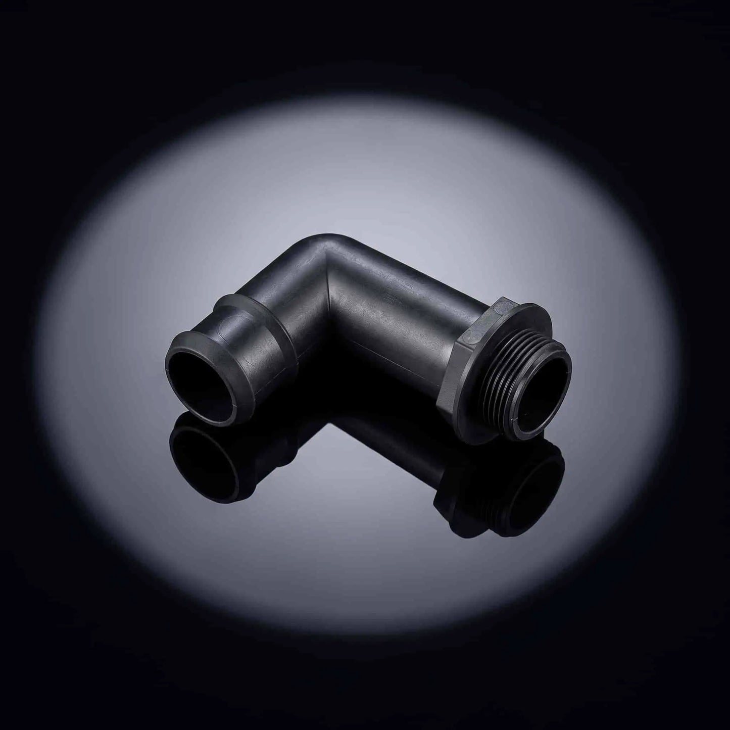 Rhizo IWS Pro Elbow Fitting | 25mm | 90 Degree Barbed Irrigation Connector