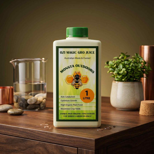 Monsta Outdoors Soil Nutrient | Organic Plant Food for Soil & Outdoor Growing | 1L, 5L