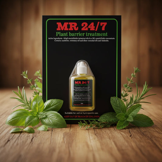 MR 24/7 Plant Barrier Treatment – Natural Mite-Rid Spray for Plants | 45ml Makes 18L