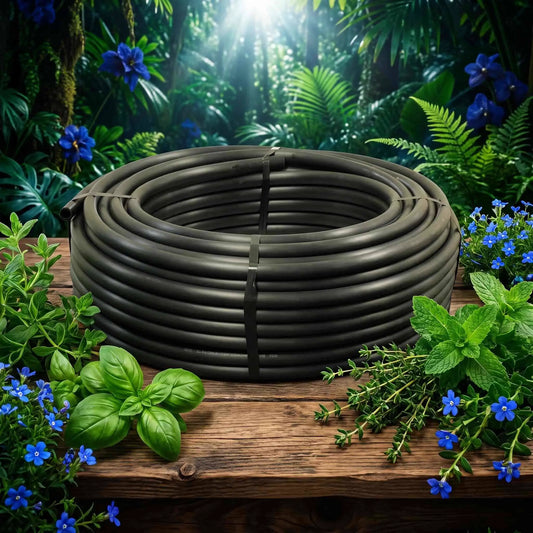 Black Poly Tube 10 Metre | 13mm, 19mm & 25mm | High Density Non Kink Irrigation Pipe