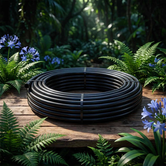 Black Poly Tube 30 Metre | 13mm | High Density Non Kink Irrigation Pipe