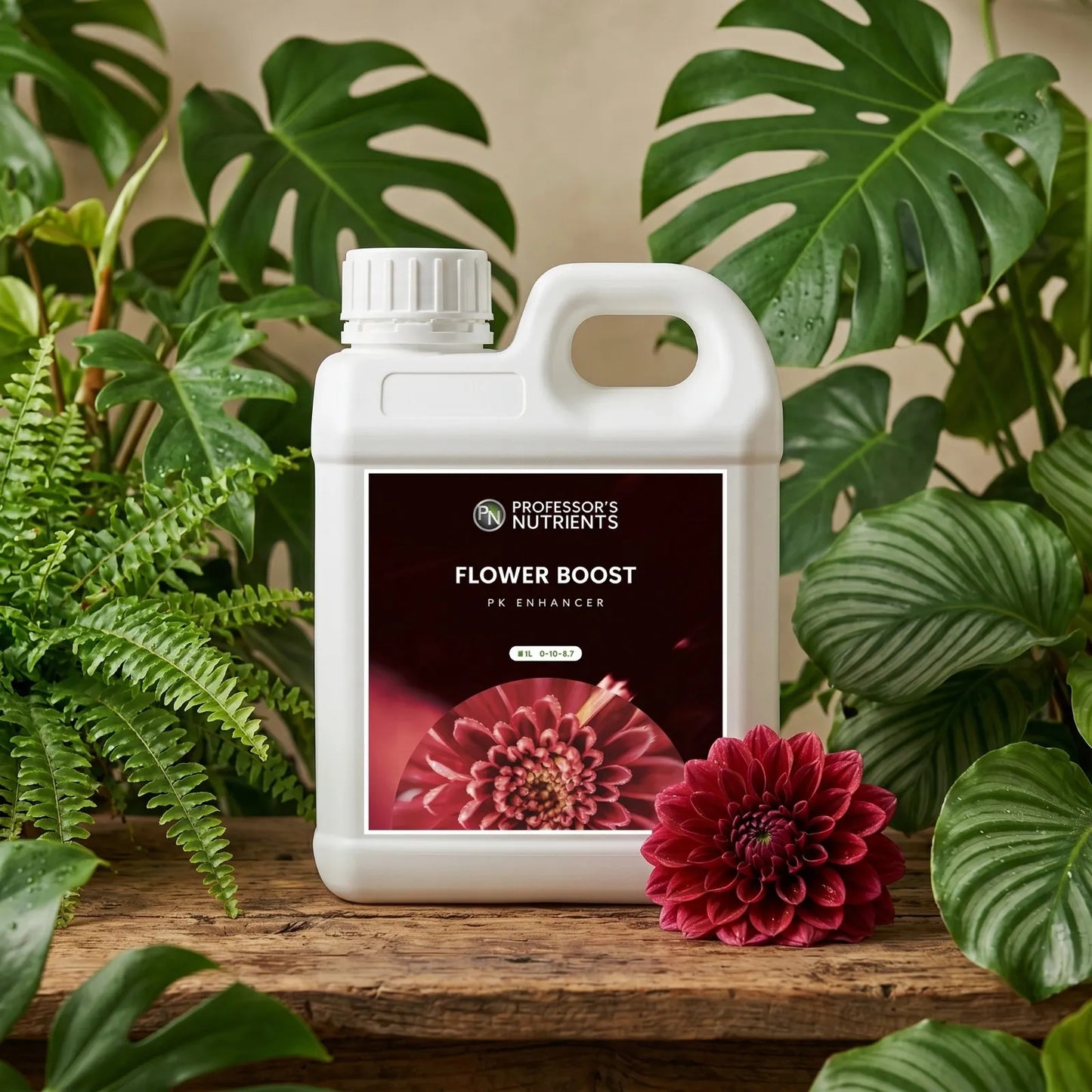 Professor's Nutrients Flower Boost | 1L, 2.5L, 5L, 10L, 20L | Concentrated PK Enhancer for Bigger Yields