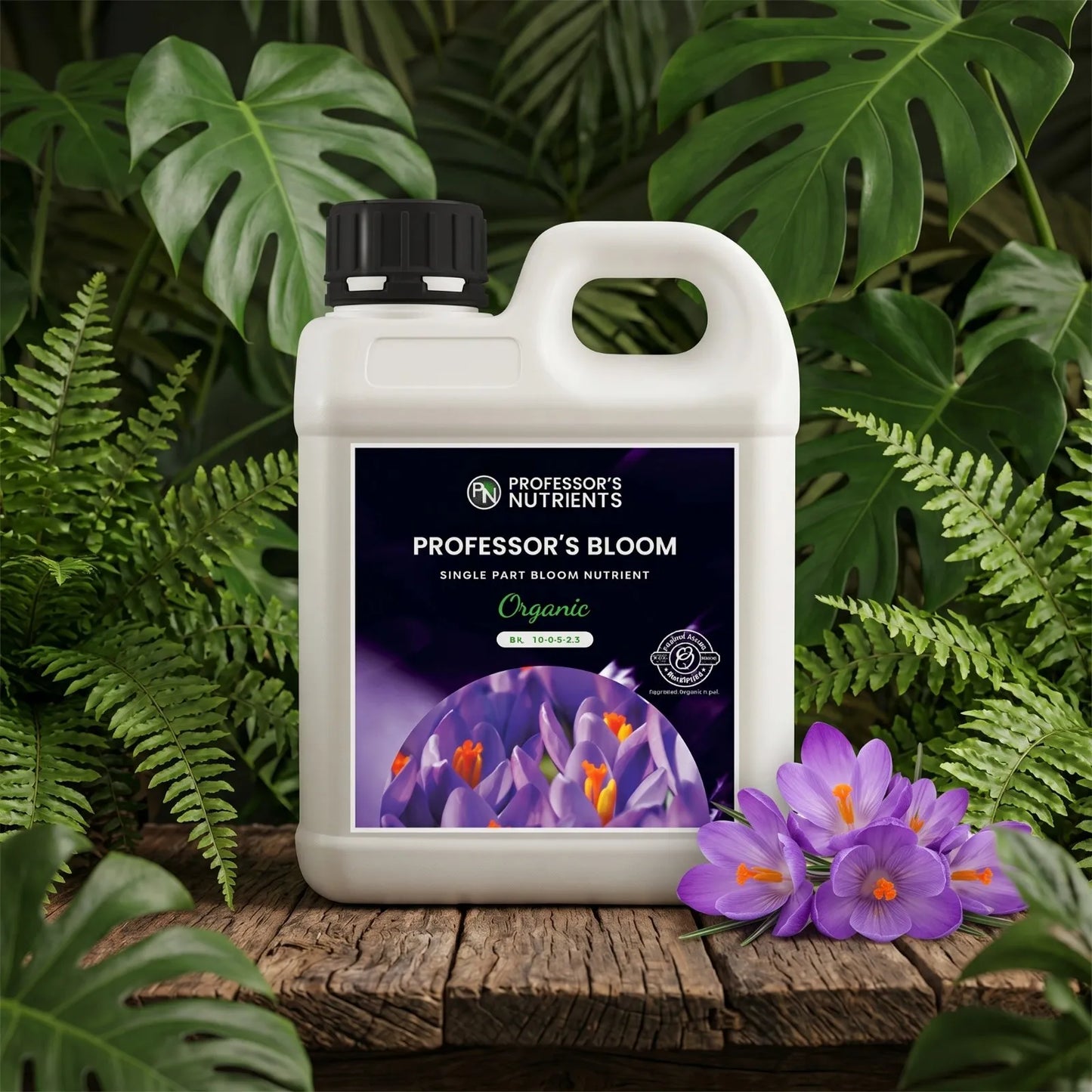 Professor's Nutrients Organic Bloom | 1L, 5L | Single Part 100% Organic Bloom Nutrient