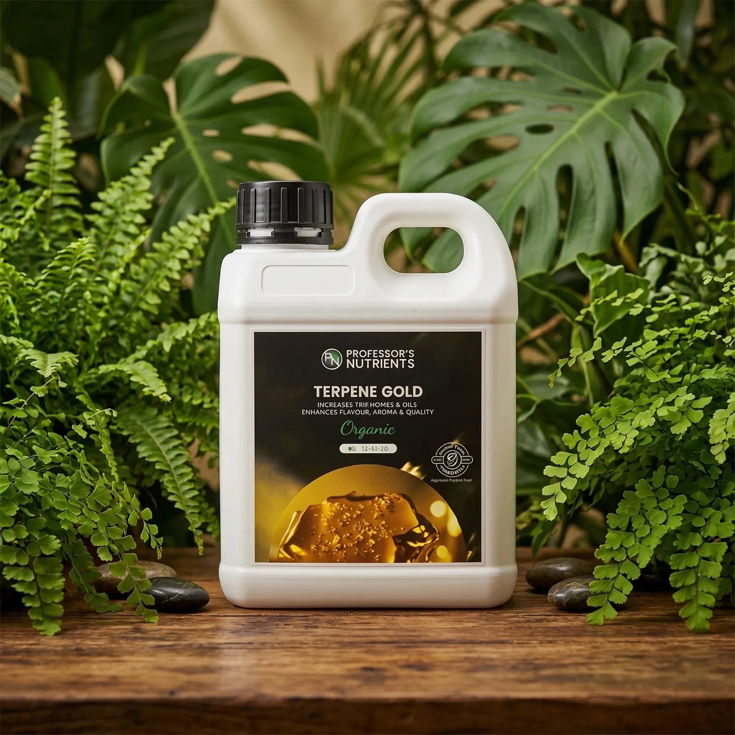 Professor's Nutrients Terpene Gold | 1L, 5L, 10L, 20L | Organic Trichome and Resin Booster