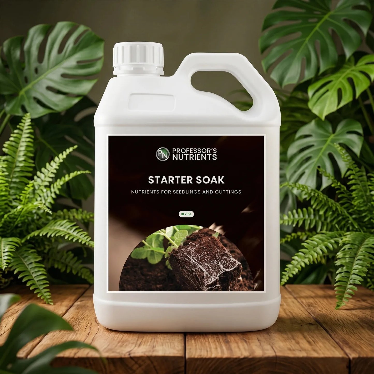 Professor's Nutrients Starter Soak | 2.5L, 5L, 10L | Ready to Use Seedling and Cutting Nutrient