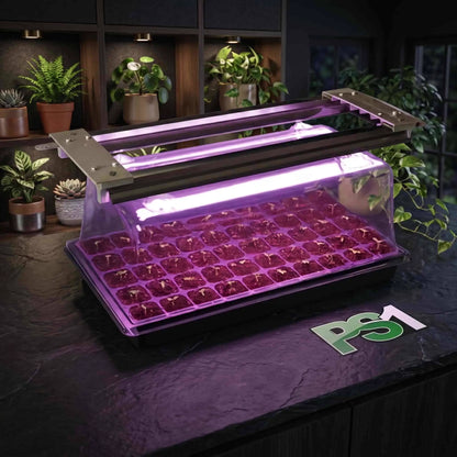 Mojo Cow PS-1 T5 Propagation Light | Purple 8500K & White 6400K