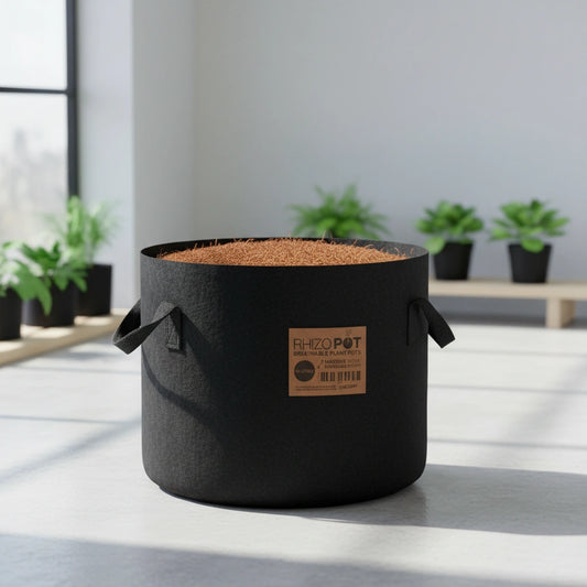 Rhizo-Pot With Handles | Large Fabric Grow Bags (16L to 78L)