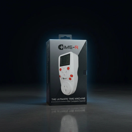 Time-R Digital Timer | Grow Room Timer with 3 Modes & 1-Second Precision