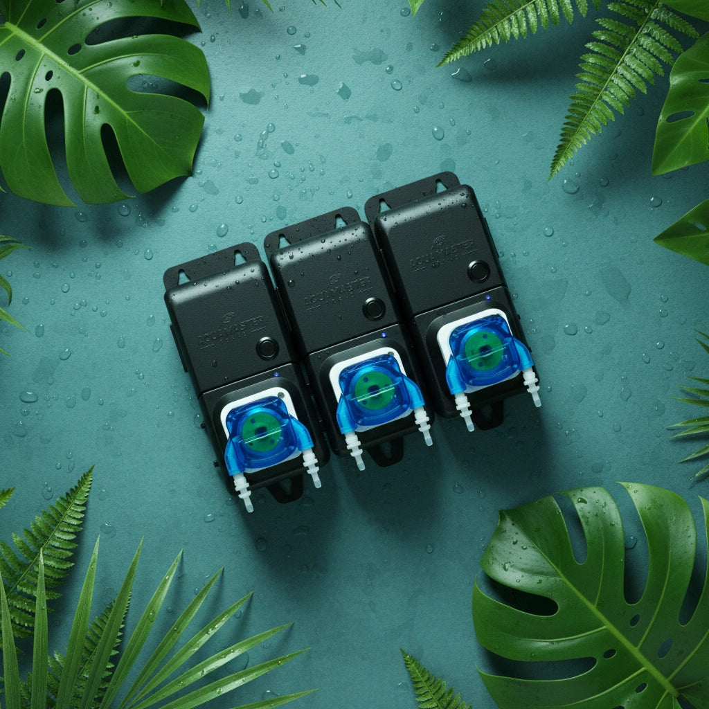 Aquamaster C30 Triple Peristaltic Pump Set for Nutrient Dosing
