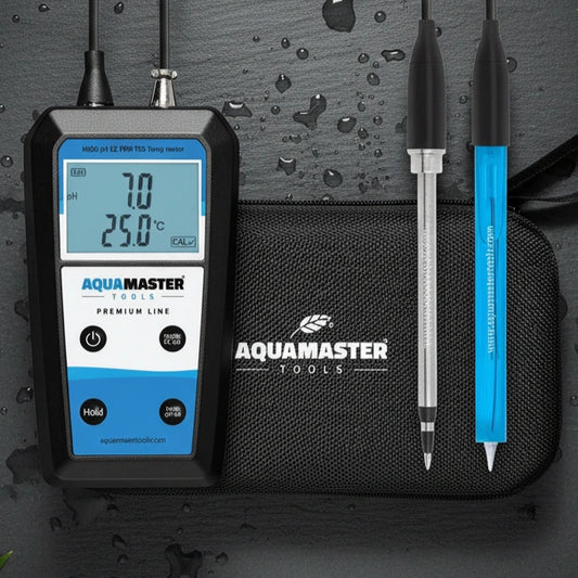 Aquamaster H600 Pro Substrate Meter | pH · EC · PPM · TDS · Temp | Includes Carry Case