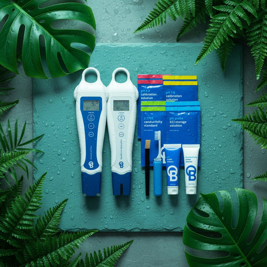 Bluelab pH & Conductivity Pen Starter Pack | Measure pH, EC & Temp