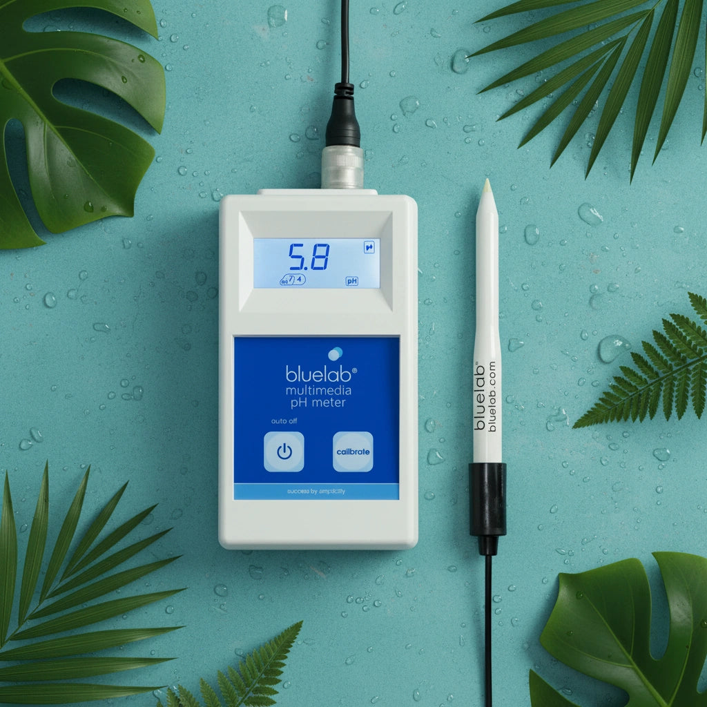 Bluelab Multimedia pH Meter | Direct Root Zone pH in Soil, Coco & Rockwool