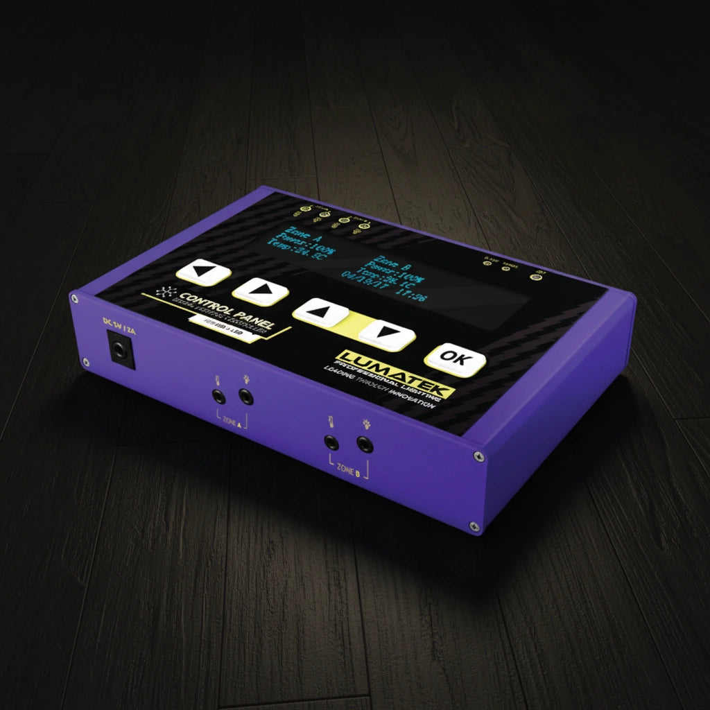 Lumatek Digital Panel Plus 2.0 | HID + LED Controller | Dual Zone | Up to 400 Fixtures