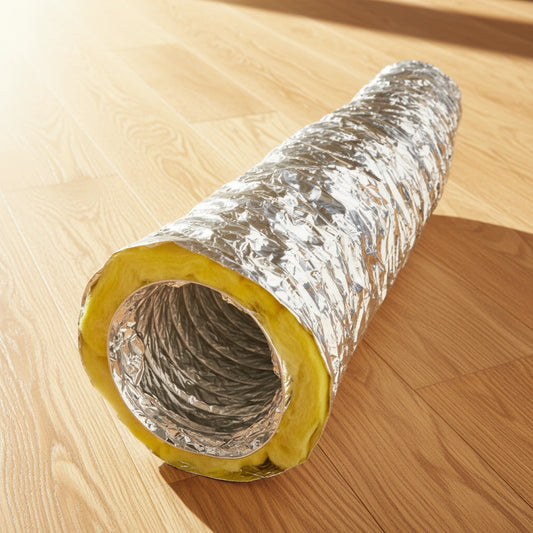 Acoustic Ducting – Double Thick Rockwool Insulated | 5m | 250mm & 315mm