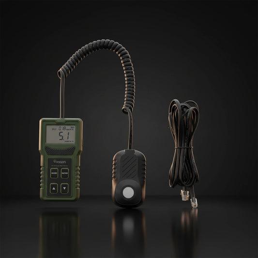 Treegers Quantum PAR Meter | PPFD Meter | 0–4000 μmol/m²/s | DLI | Grow Room Light Meter